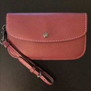 COACH wristlet wallet